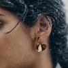Boucles d&rsquo;oreilles Éole Édition dorées à l&rsquo;or 24 carats