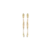 Boucles d&rsquo;oreilles pendantes Eroz, édition dorée