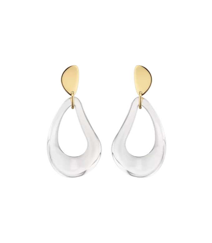 Boucles d&rsquo;oreilles pendantes Naé Édition Verre
