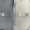 Bouton Bow Sphere Edition Porcelaine