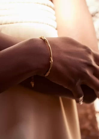 Bracelet Eroz Édition Or 24 carats doré