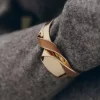 Cuir Camel Édition Éole Cuff
