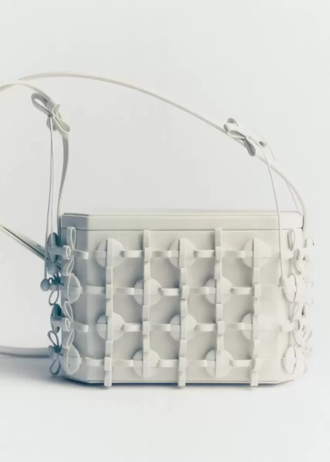 Édition boîte à boutons et nœuds en porcelaine