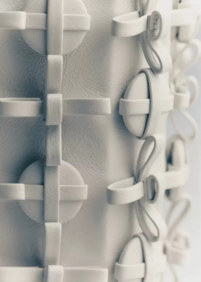 Édition boîte à boutons et nœuds en porcelaine