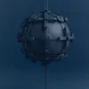Encre édition Button Bow Sphere