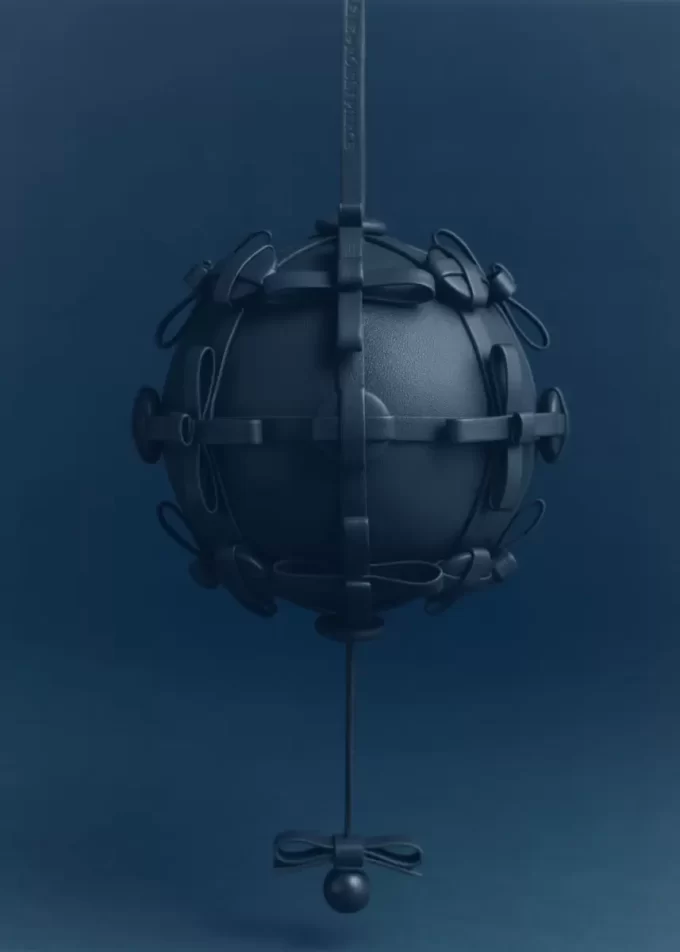 Encre édition Button Bow Sphere