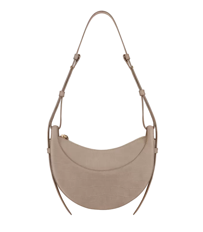 Numéro Dix Edition Crocodile Nubuck Taupe