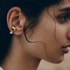 Éole Earcuff Edition Or 24 carats doré