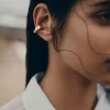 Éole Earcuff Edition Or 24 carats doré