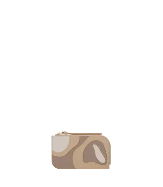 Porte-cartes Atla Édition Trio Taupe