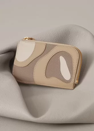 Porte-cartes Atla Édition Trio Taupe