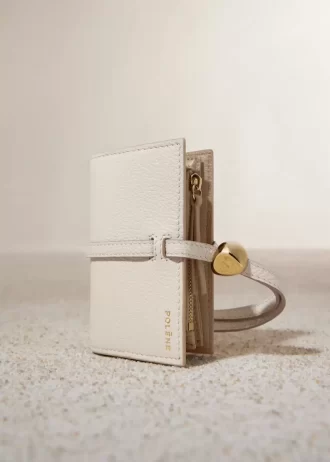 Porte-cartes Kayé Édition Duo texturé Craie
